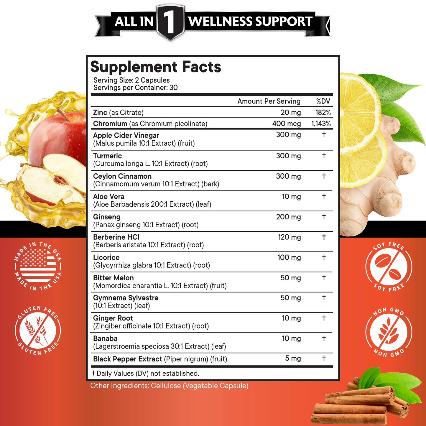 Ceylon Cinnamon Capsules