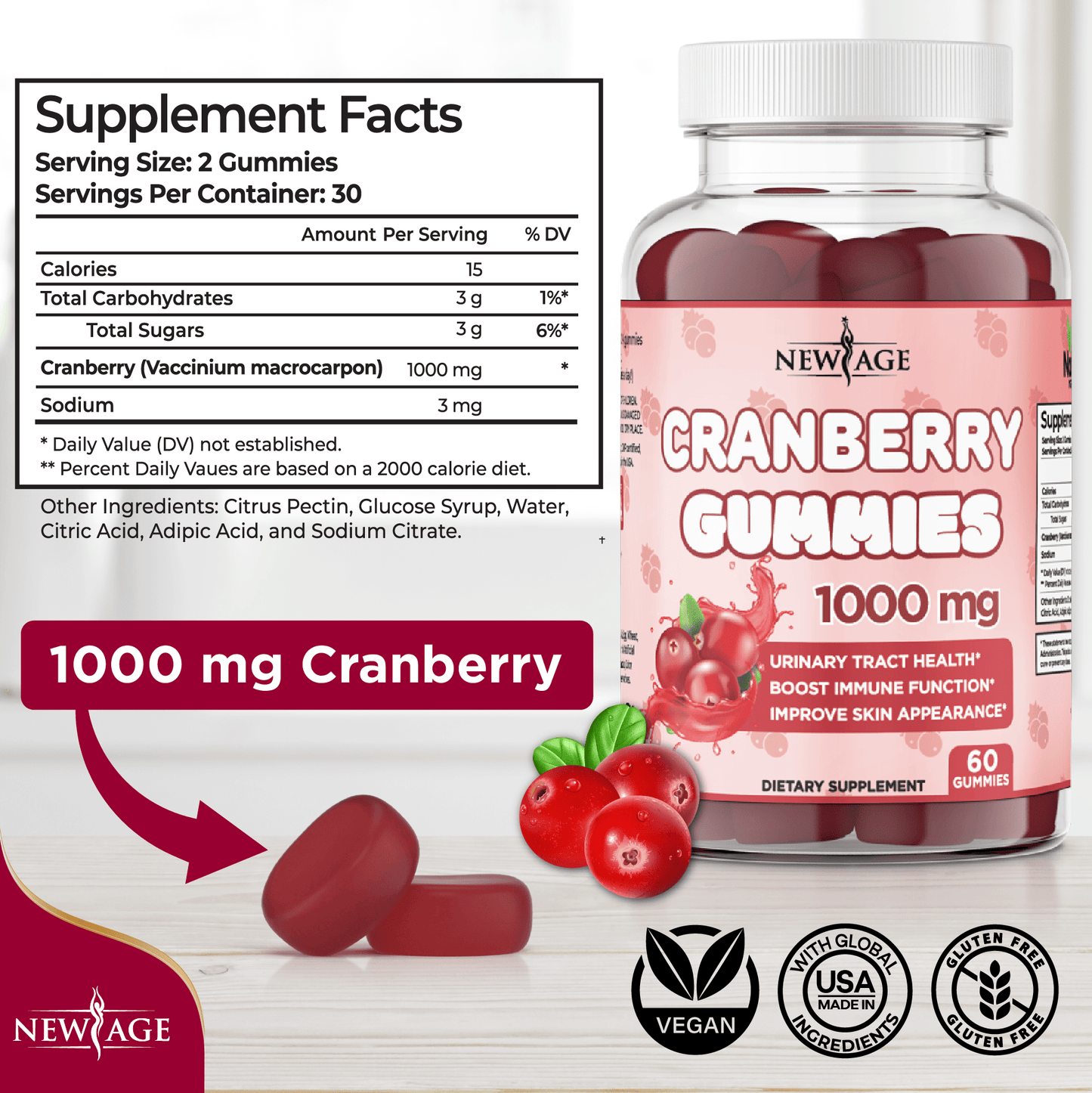 Cranberry Gummies