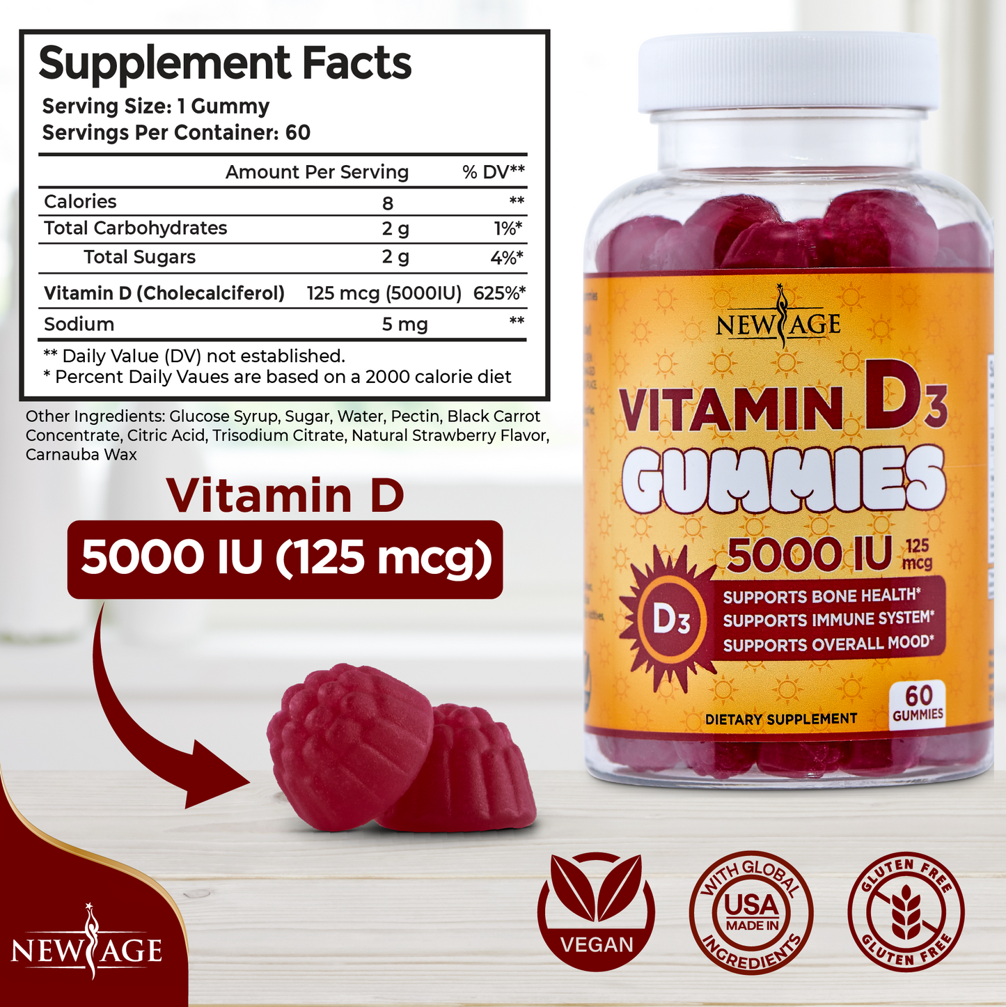 Vitamin D3 Gummies