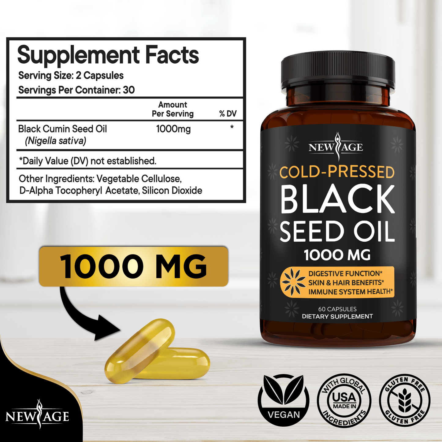 Black Seed Oil Capsules