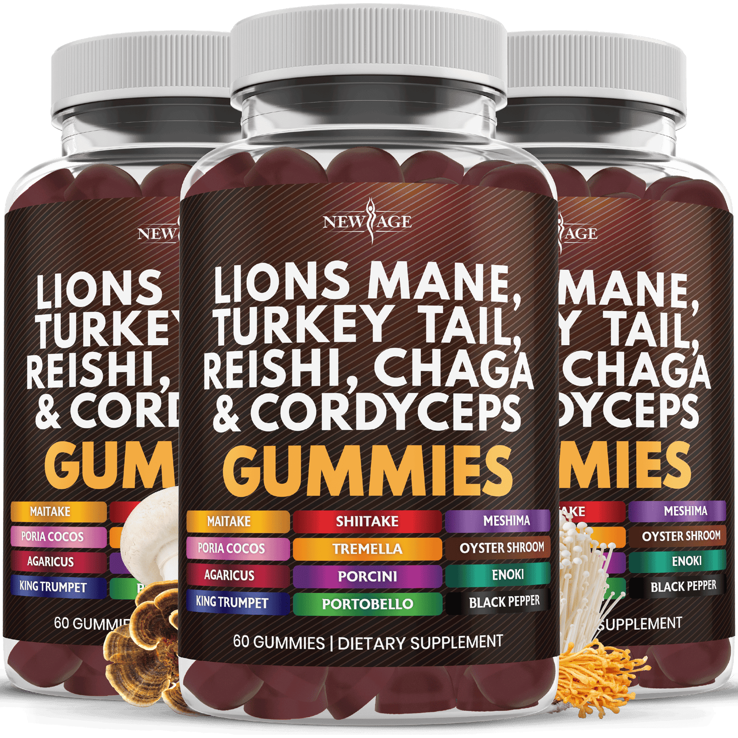 Lions Mane Mushrooom Gummies