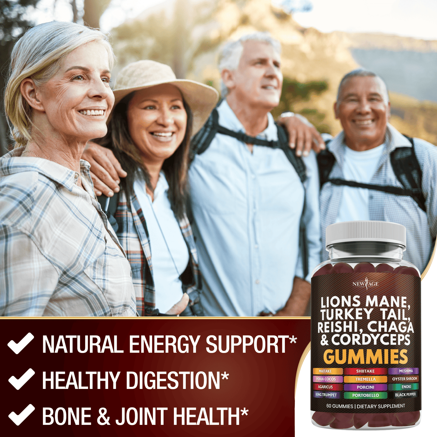 Lions Mane Mushrooom Gummies