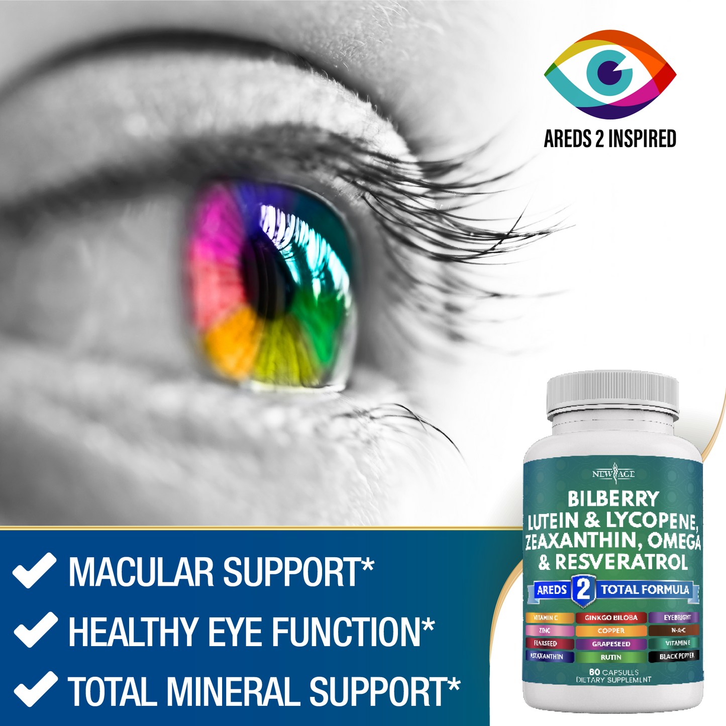 Bilberry Eye Health Capsules