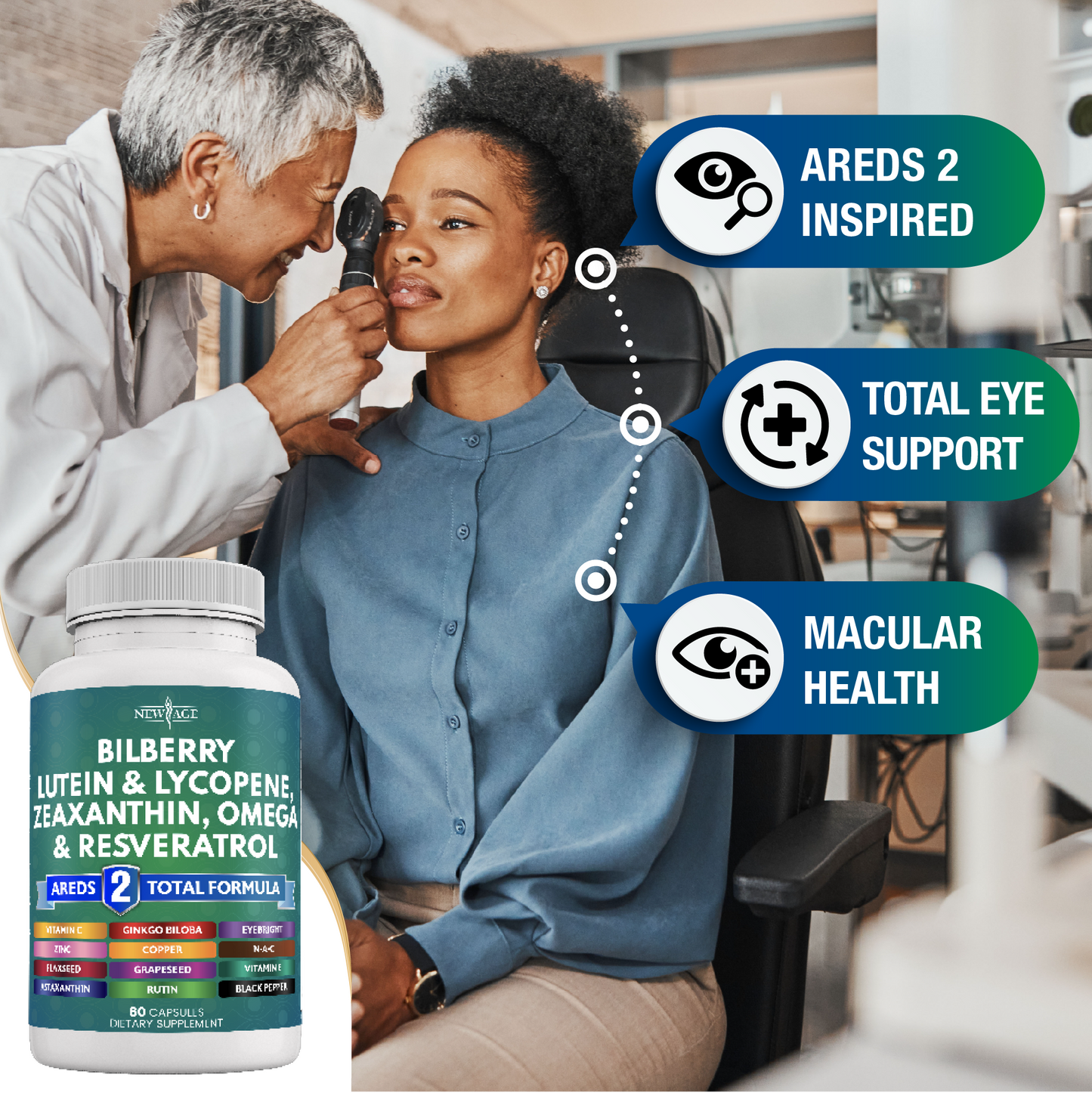 Bilberry Eye Health Capsules