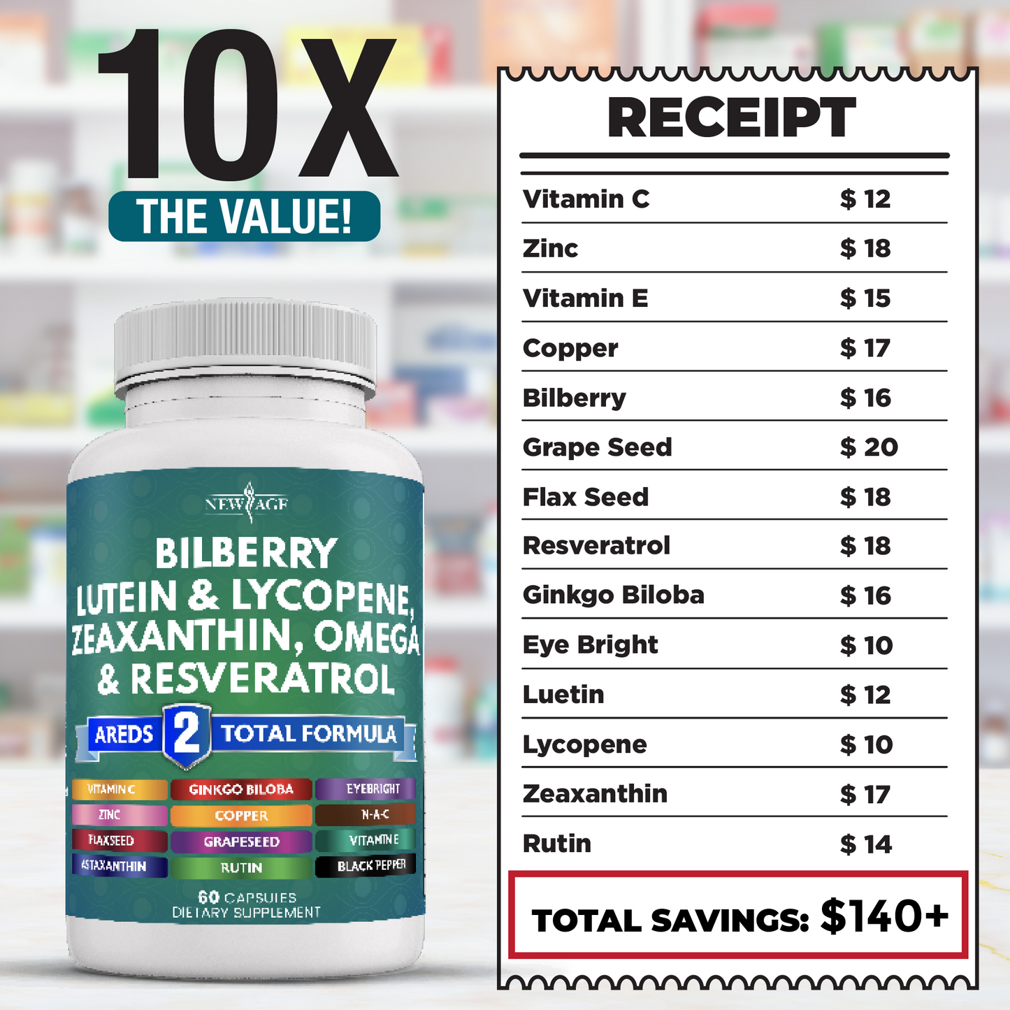 Bilberry Eye Health Capsules