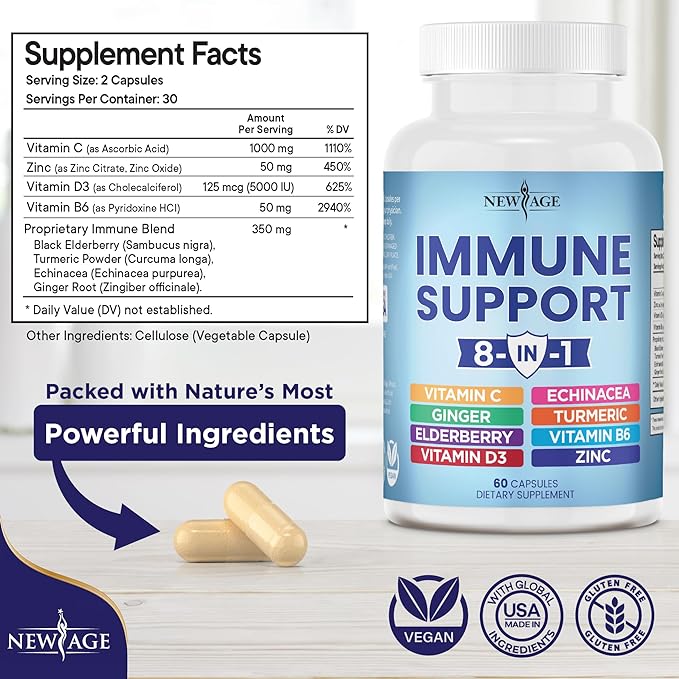 8-in-1 Immune Support Capsules