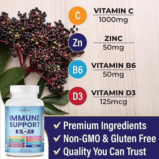 8-in-1 Immune Support Capsules