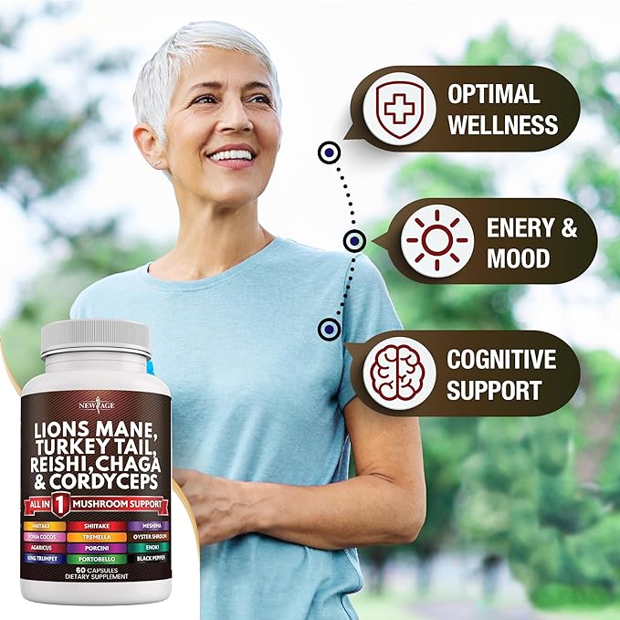 Lions Mane Mushroom Capsules