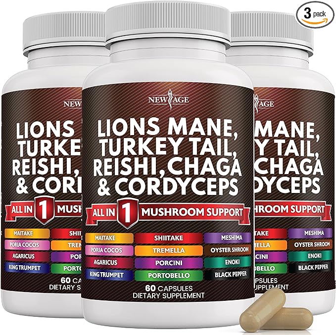Lions Mane Mushroom Capsules