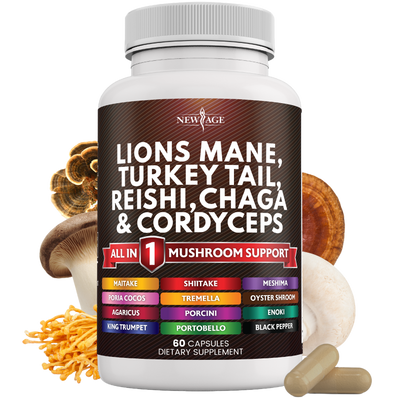 Lions Mane Mushroom Capsules